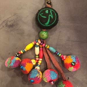 Colorful Zumba keychain